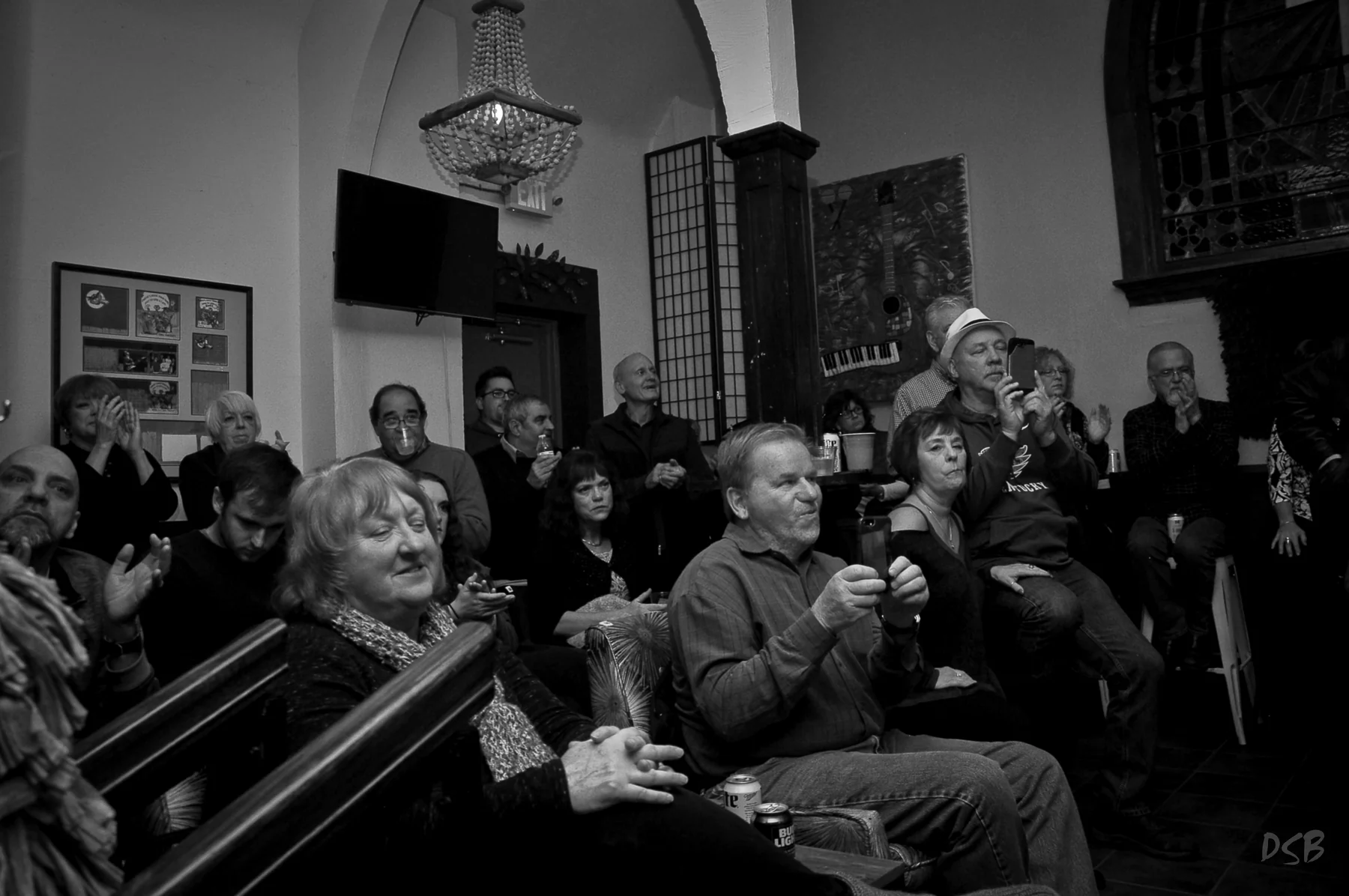 BOHH audience enjoying a performance